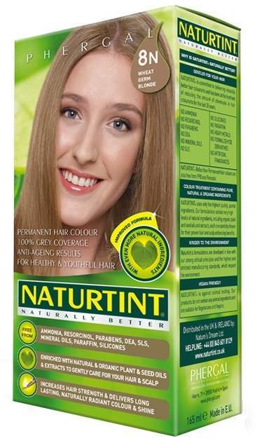 Naturtint Permanent Natural Hair Colour 8N Wheat Germ Blonde 165ml