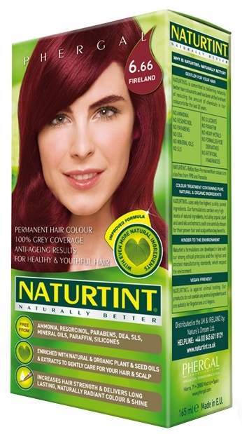 Naturtint Permanent Natural Hair Colour I-6.66 Fireland 165ml