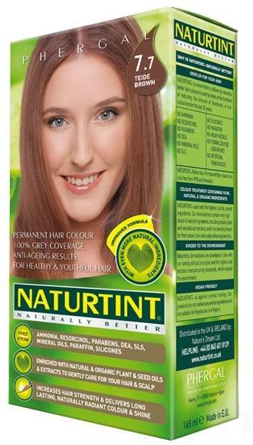 Naturtint Permanent Natural Hair Colour I-7.7 Teide Brown 165ml