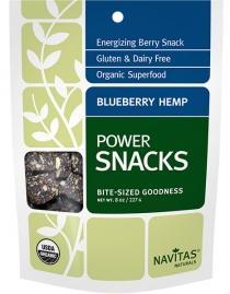 Navitas Naturals Organic Blueberry Hemp Power Snacks 227g