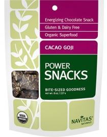 Navitas Naturals Organic Cacao Goji Power Snacks 227g