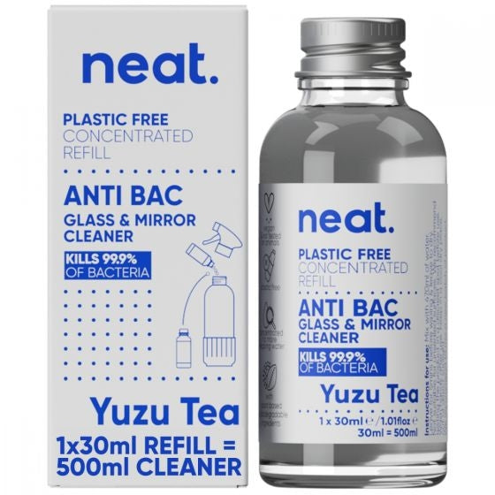 Neat Antibac Glass Cleaner Concentrated Refill - Yuzu Tea - 30ml