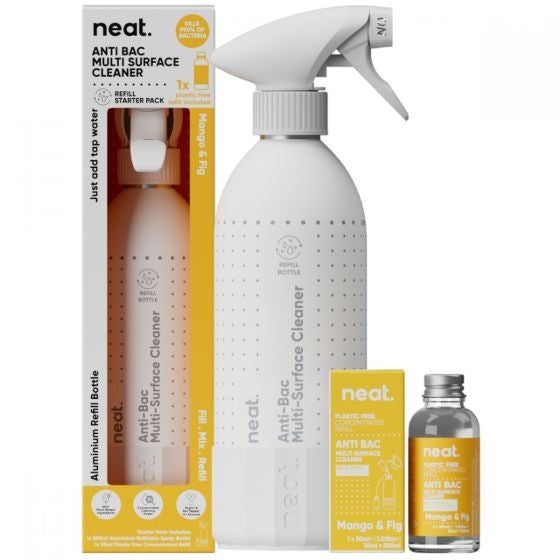 Neat Antibac Multi Surface Cleaner Starter Pack - Mango & Fig - 500ml