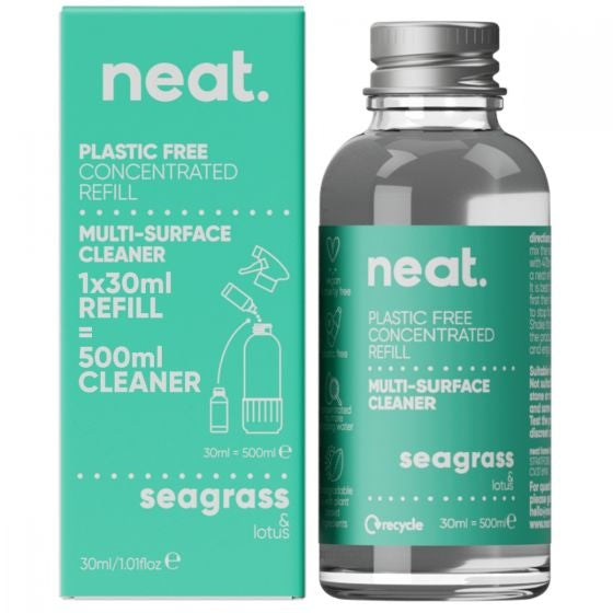 Neat Multi Surface Cleaner Concentrated Refill - Seagrass - 30ml