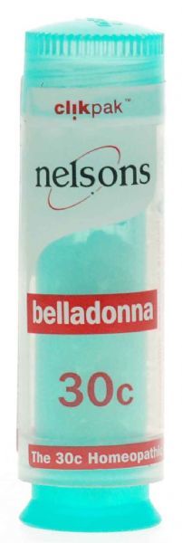 Nelsons Belladonna 30c 84 Pills