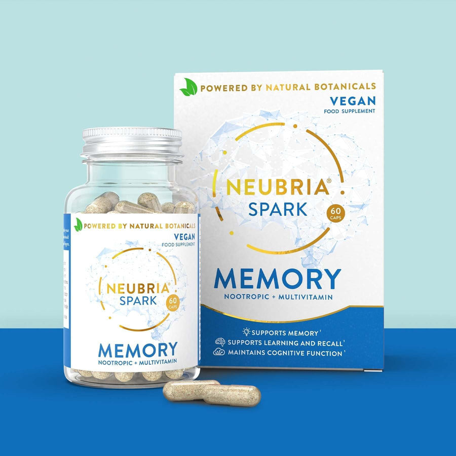 Neubria Spark - Memory - Nootropic & Multivitamin 60 Capsules