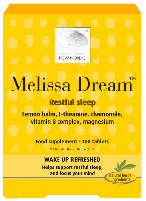New Nordic Melissa Dream 100 Tablets