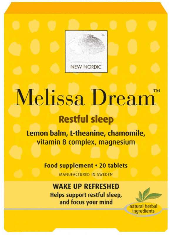 New Nordic Melissa Dream 20 Tablets