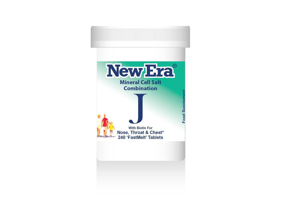 New Era Combination J - For Nose, Throat & Chest 240 Tablets