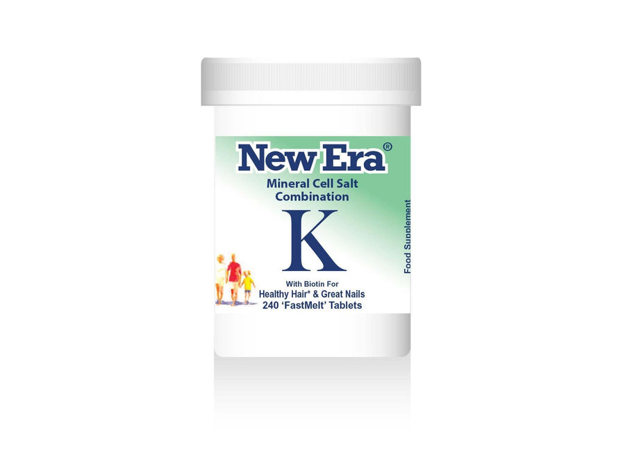 New Era Combination K - For Healthy Hair & Great Nails 240 Tablets