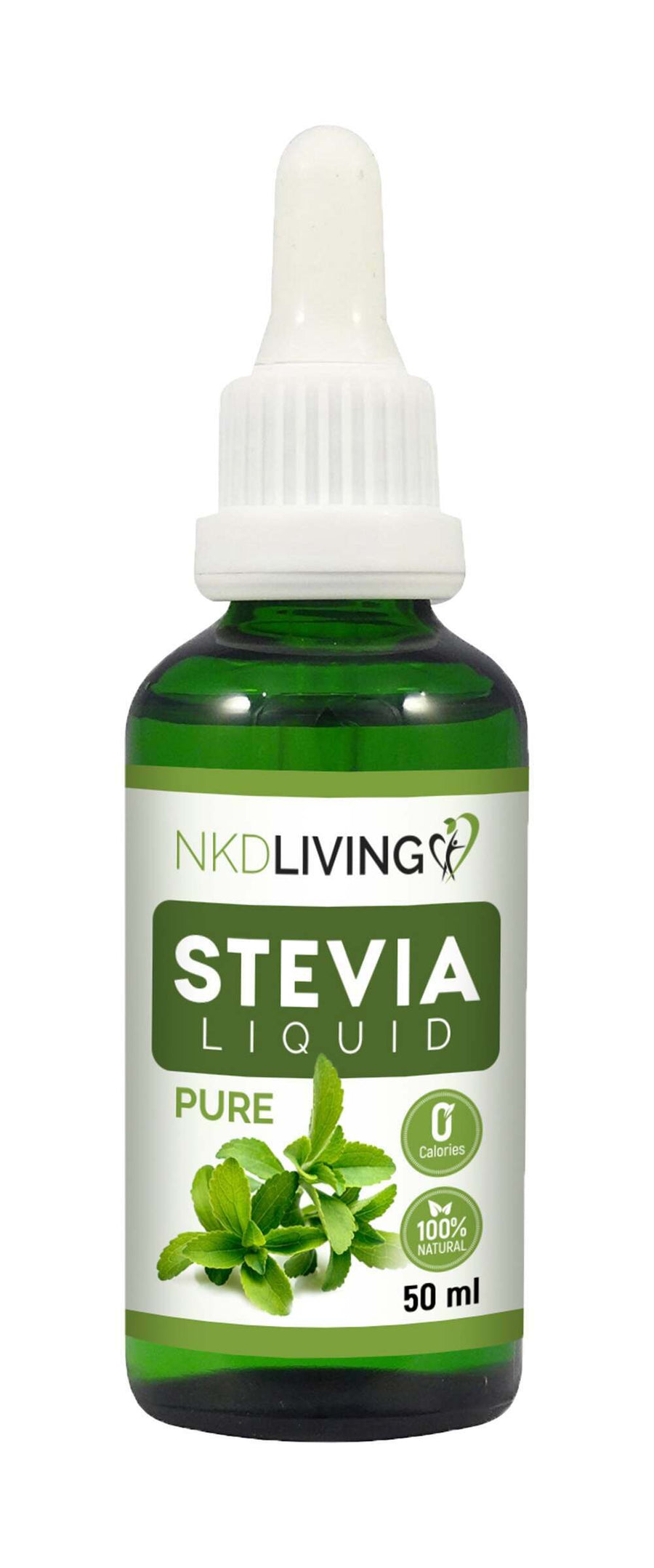 NKD Living 100% Natural Stevia Liquid 50ml