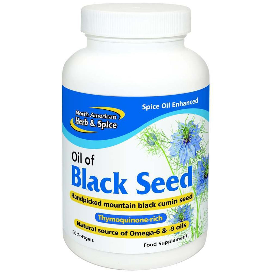 North American Herb & Spice Oil of Black Seed 90 Softgels