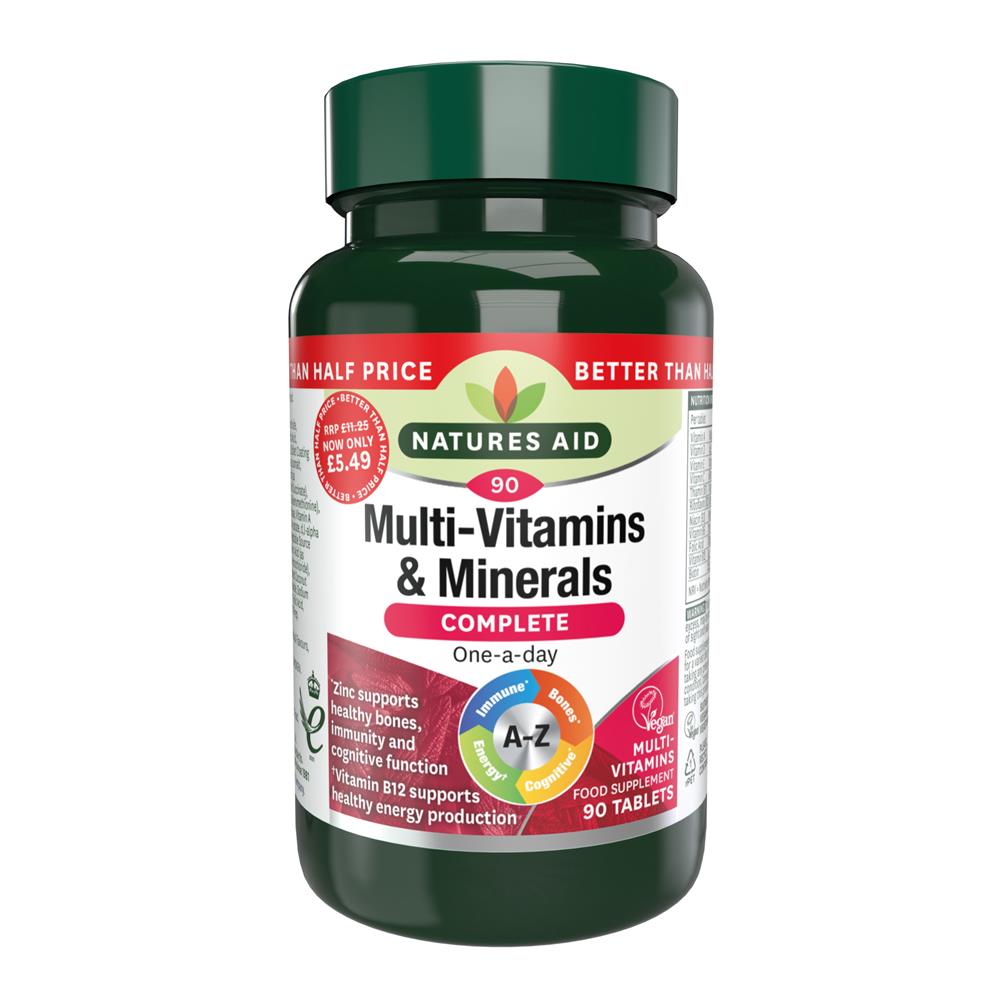 Multi-Vitamins & Minerals (Vegetarian Antioxidant) 90 Tablets