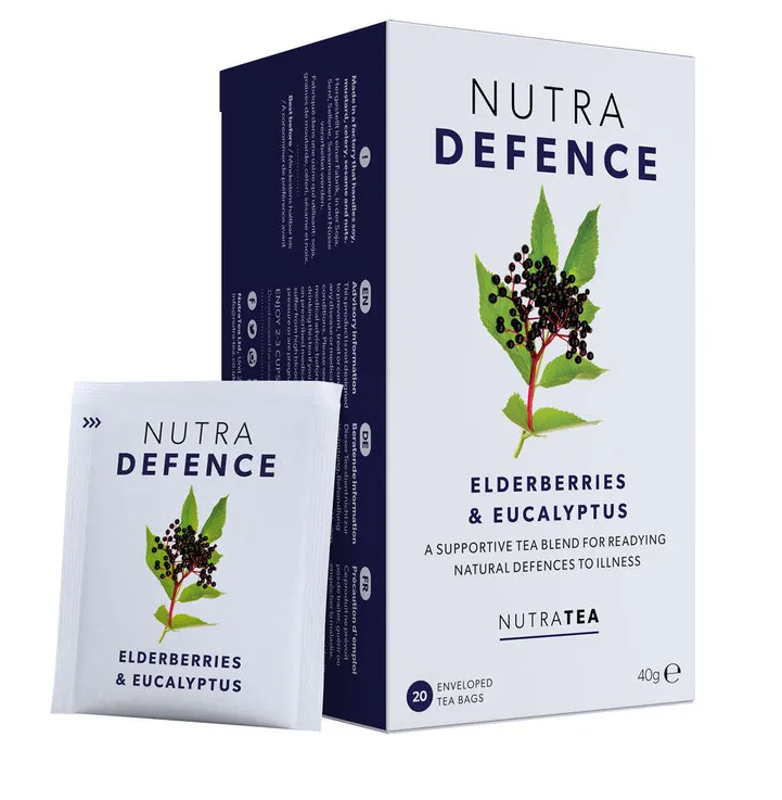 NutraTea Nutra Defence - 20 Enveloped Tea Bags - Pack of 2