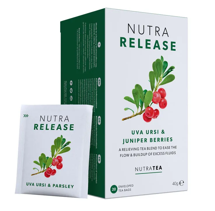 NutraTea Nutra Release - 20 Enveloped Tea Bags - Pack of 2