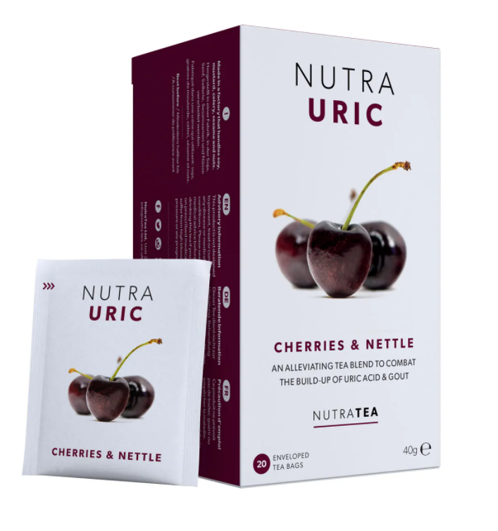 NutraTea Nutra Uric - 20 Enveloped Tea Bags - Pack of 2