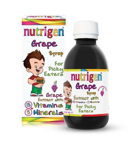 Nutrigen Childrens Grape Syrup for Picky Eaters 200ml