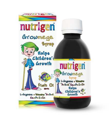 Nutrigen Childrens Growmega Fish Oil Syrup 200ml