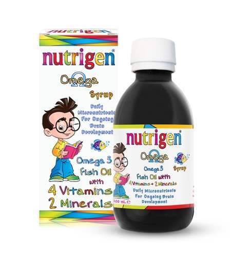 Nutrigen Childrens Omega Fish Oil Syrup 200ml