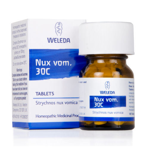 Weleda Nux Vom 30C 125 Tablets