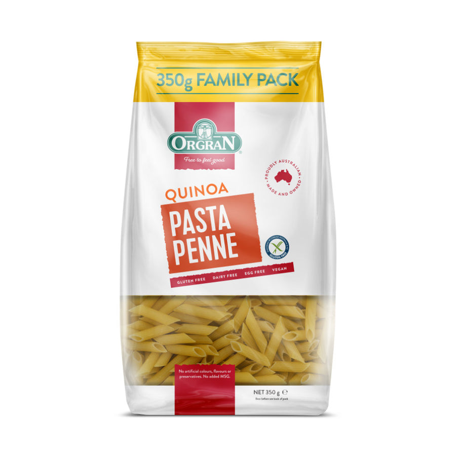Orgran Gluten Free Corn & Veg Penne Pasta 350g
