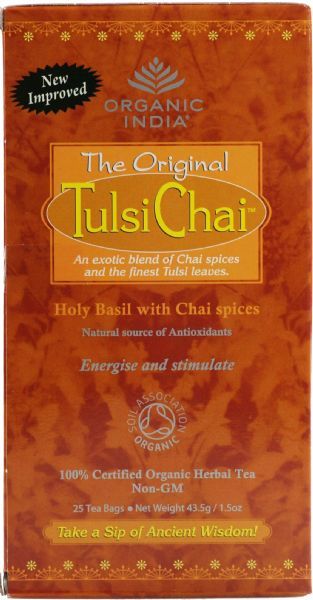 Organic India Tulsi Chai Tea 25 Bags