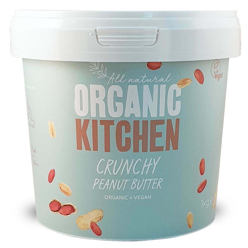 Organic Kitchen Crunchy Peanut Butter 1kg