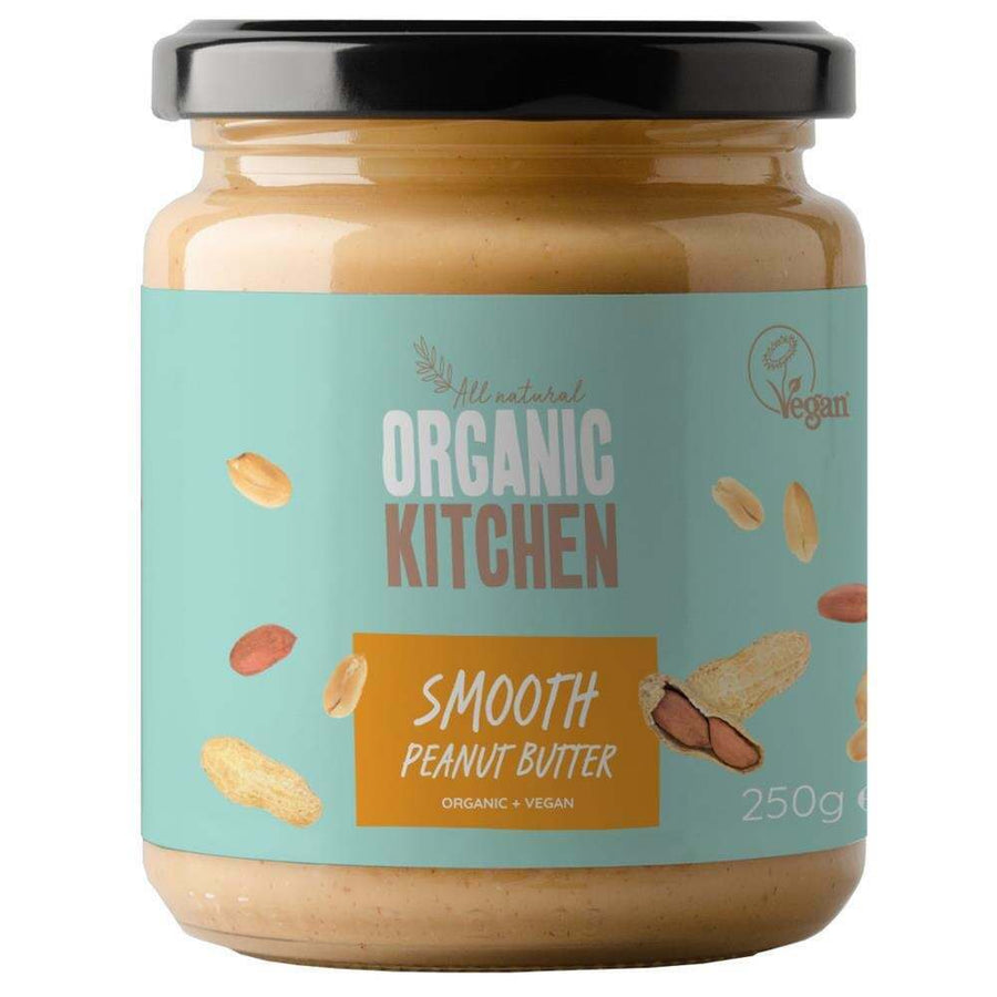 Organic Kitchen Smooth Peanut Butter 250g