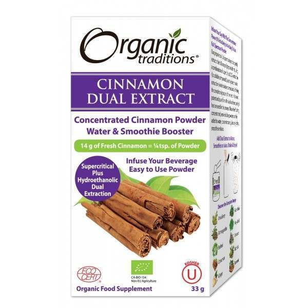 Organic Traditions Full Spectrum Cinnamon Powder 33g