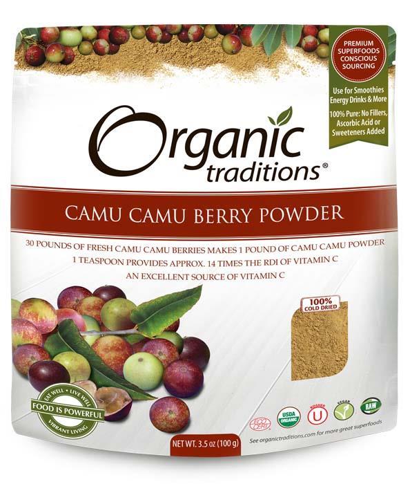 Organic Traditions Gluten Free Camu Camu Berry Powder 100g