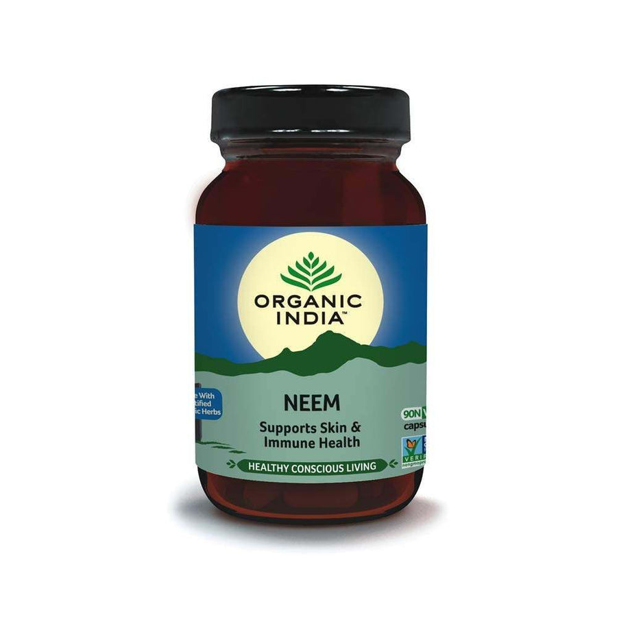 Organic India Organic Neem 90 Vegetarian Capsules