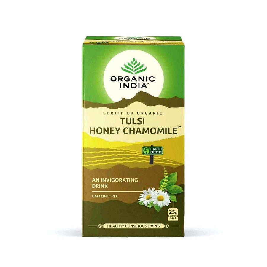 Organic India Organic Tulsi Honey Chamomile 25 Bags