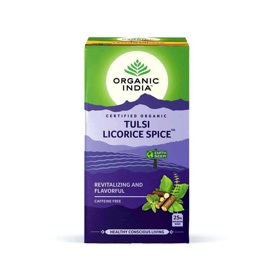Organic India Tulsi Liquorice Spice 25 Bags