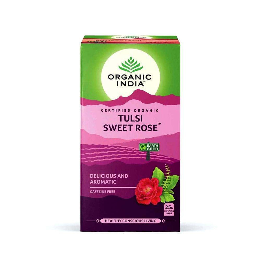 Organic India Tulsi Sweet Rose 25 Bags