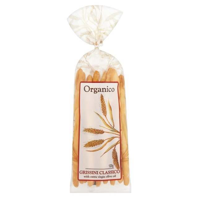 Organico Classic Grissini Breadsticks 120g - Pack of 2