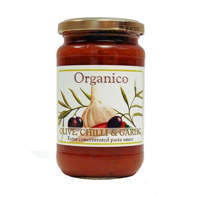 Organico Olive, Chilli & Garlic Pasta Sauce 360g