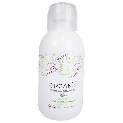 Organii Aloe Vera & Eucalyptus Mouthwash 500ml