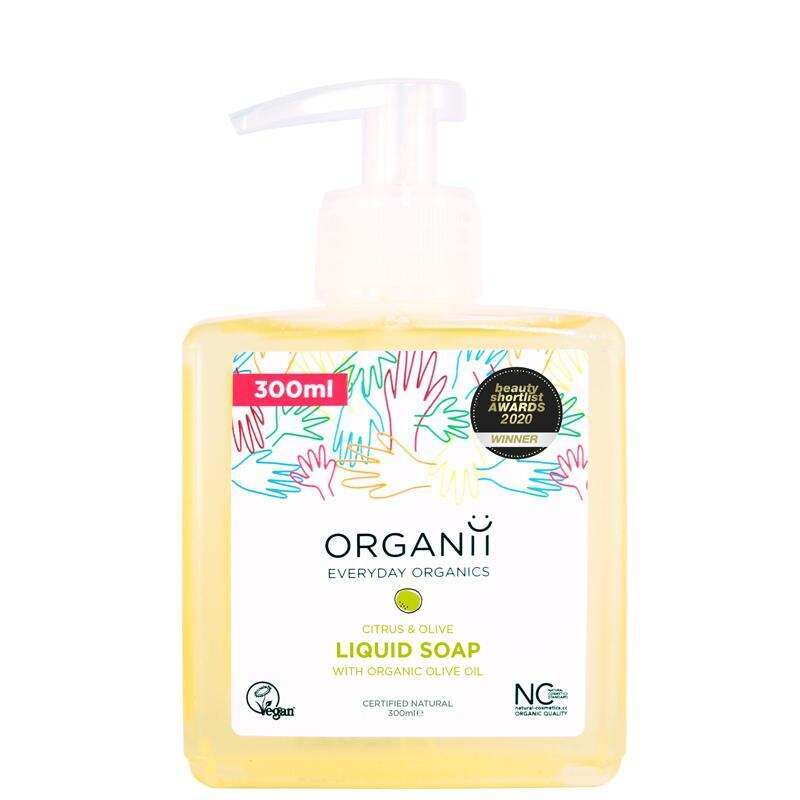 Organii Citrus & Olive Liquid Soap 300ml