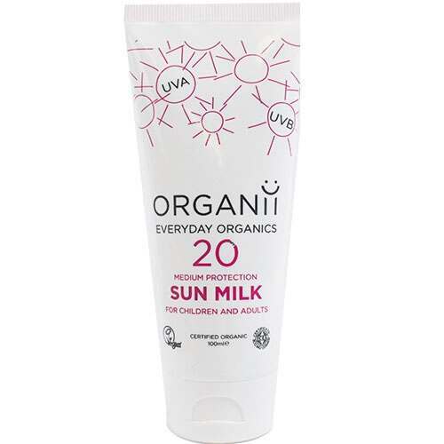 Organii SPF20 Sun Milk 100ml