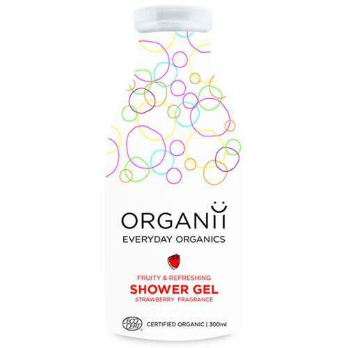 Organii Strawberry Shower Gel 300ml
