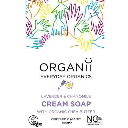 Organii Lavender & Chamomile Cream Soap Bar 100g