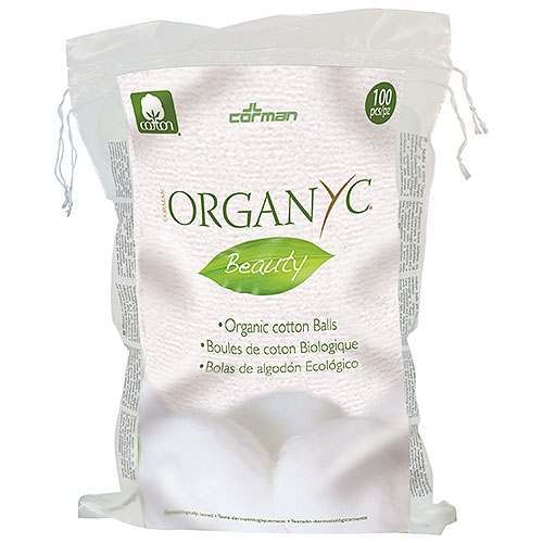 Organyc Cotton Balls - 100 Pieces