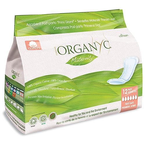 Organyc Maternity Pads - Organic Cotton - 12 Pads