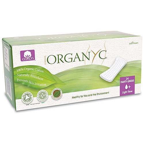 Organyc Flat Light Flow - 24 Panty Liners