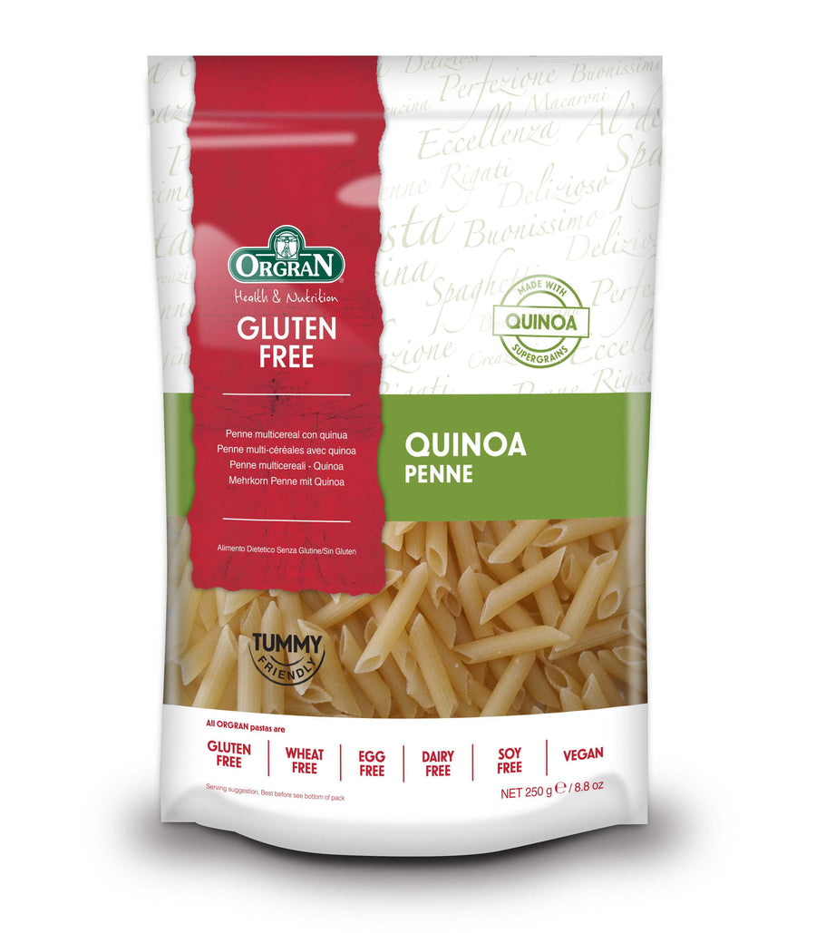 Orgran Gluten Free Multigrain Pasta with Quinoa Penne 250g
