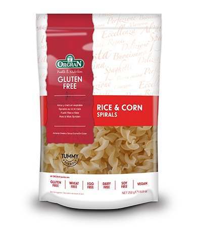 Orgran Gluten Free Rice & Corn Pasta Spirals 250g