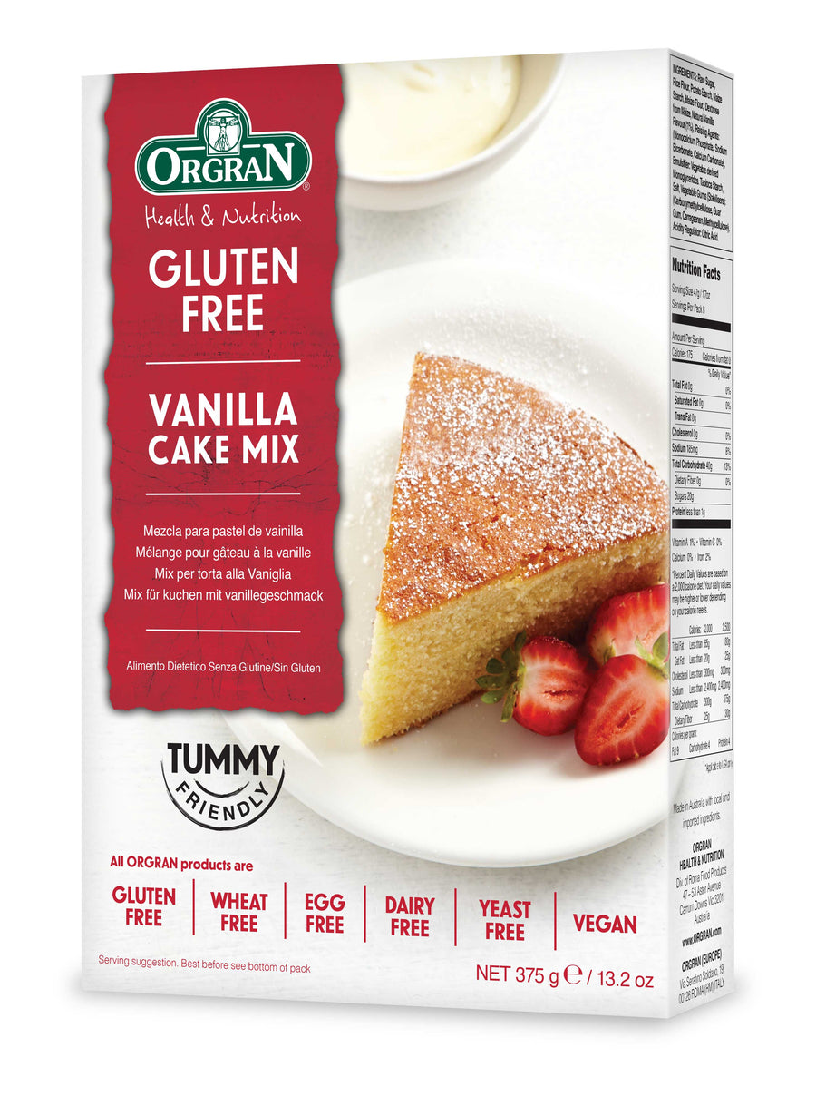 Orgran Gluten Free Vanilla Cake Mix 375g