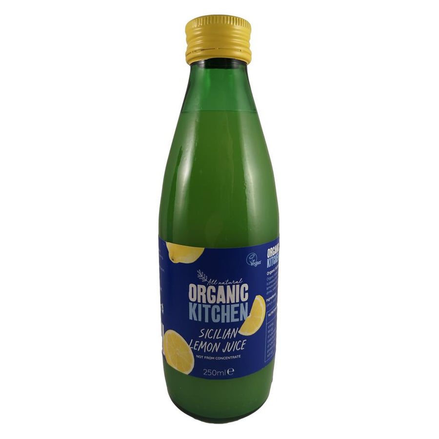 Organic Kitchen Sicilian Lemon Juice 250ml