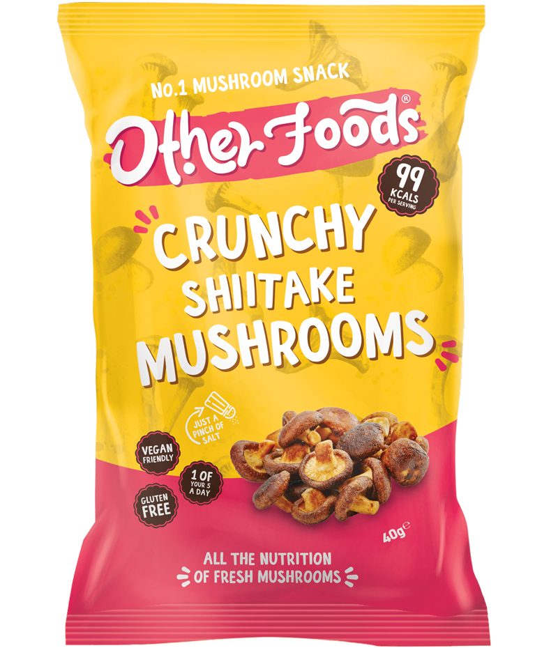 Other Foods Crunchy Shiitake Mushroom Chips - Case of 6