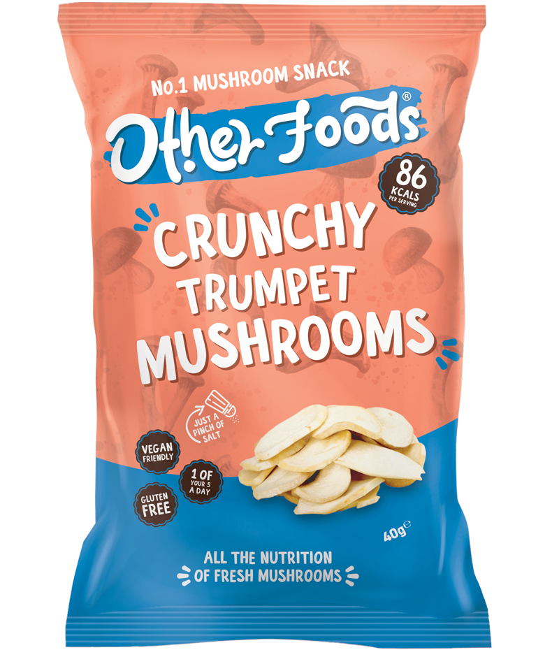 Other Foods Crunchy Trumpet Mushroom Chips - Case of 6